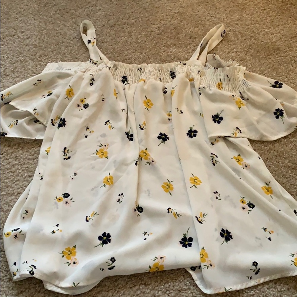 Summer off the shoulder tank top